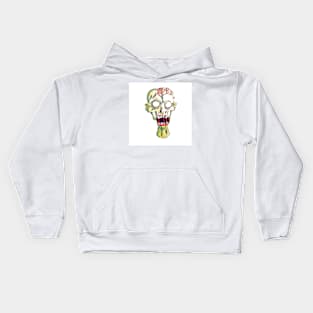 Killer zombie head Kids Hoodie